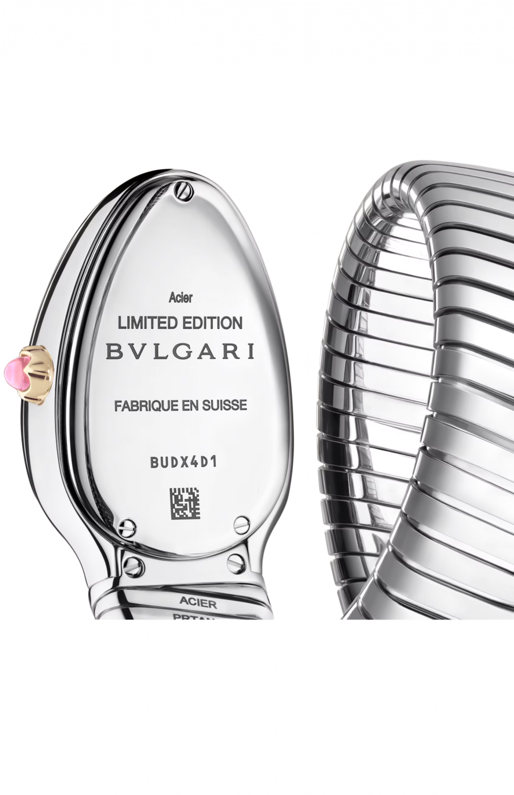 Serpenti Tubogas Gold & Steel Watch