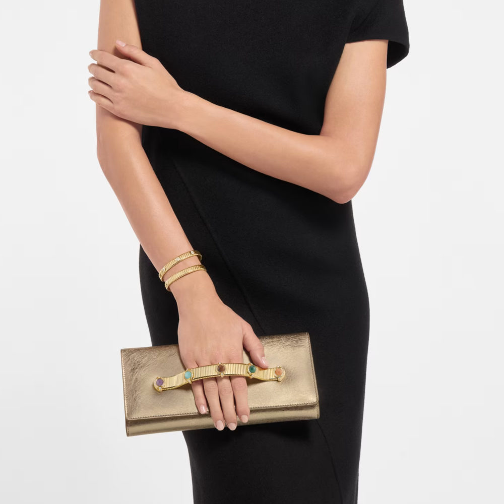 295471-Bvlgari Tubogas Clutch