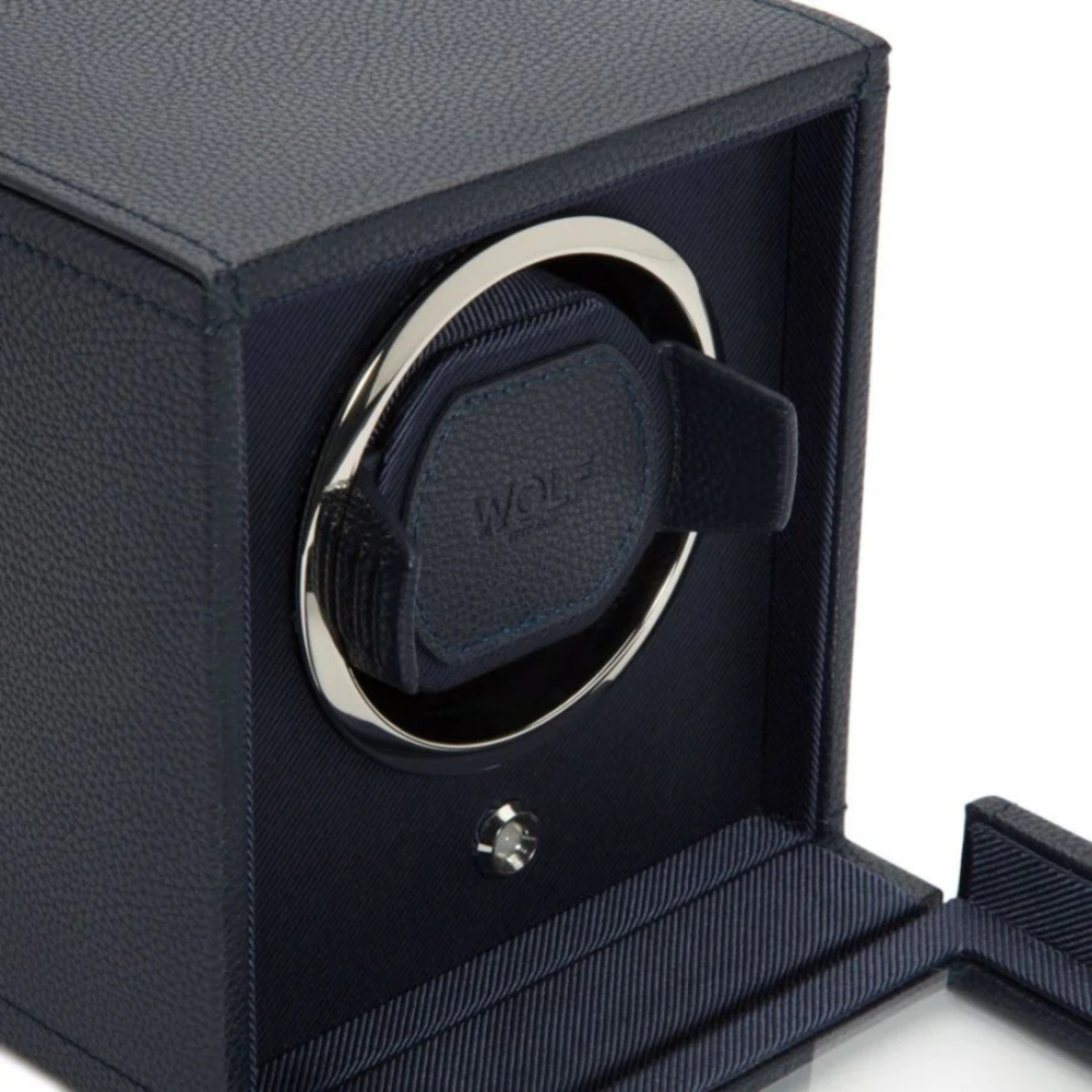 461117461103-Cub Single Watch Winder with Cover_Wolf-blue