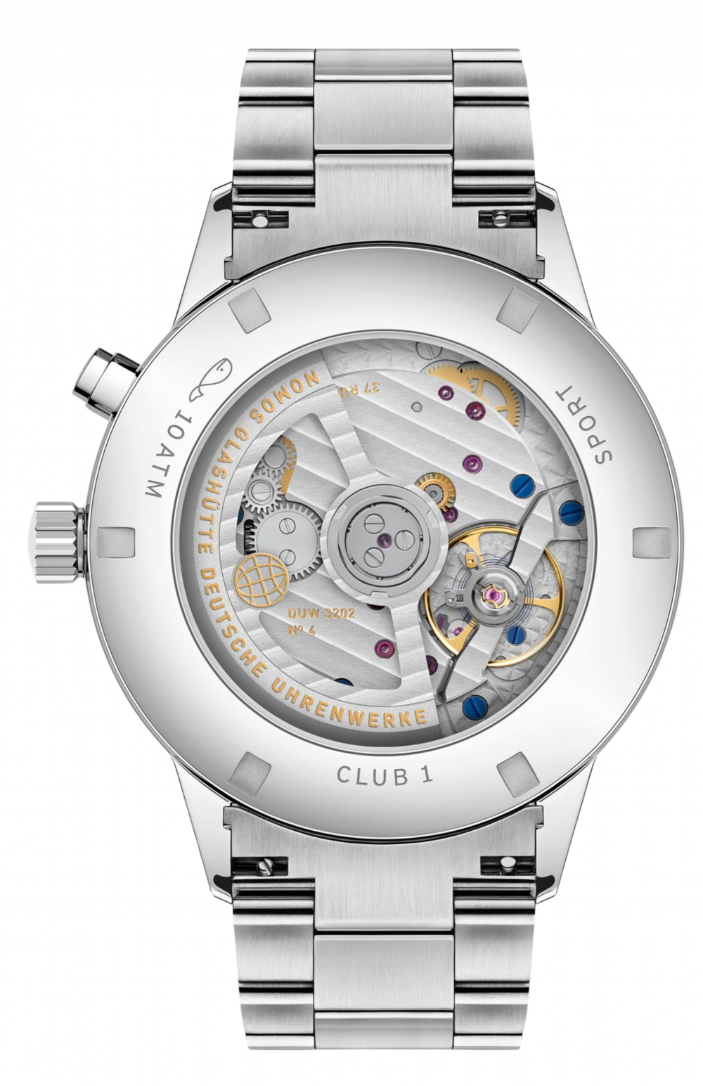791-Club Sport Neomatik Worldtimer Silver-NOMOS