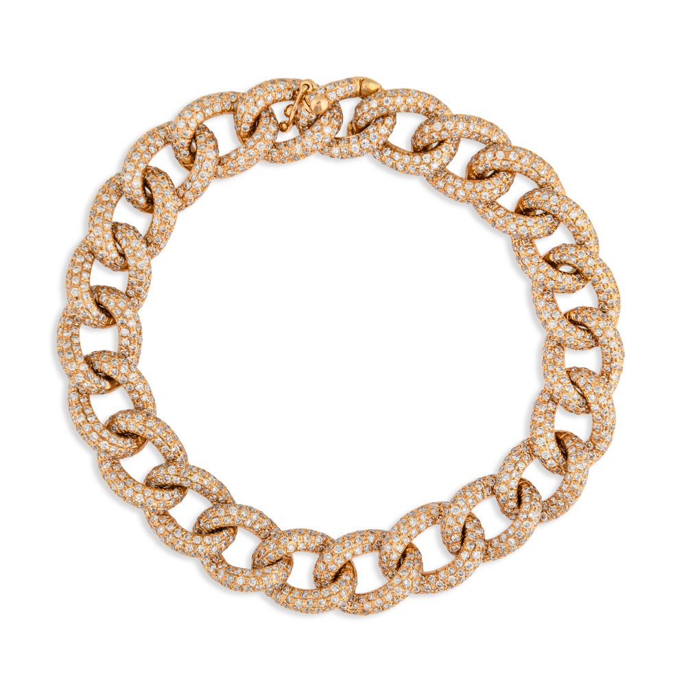 Kessaris-Diamond Chain Bracelet 