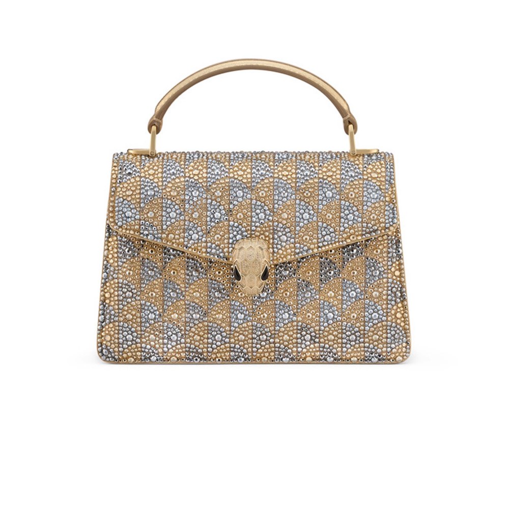 BULGARI - Serpenti Forever Mini Top Handle Bag