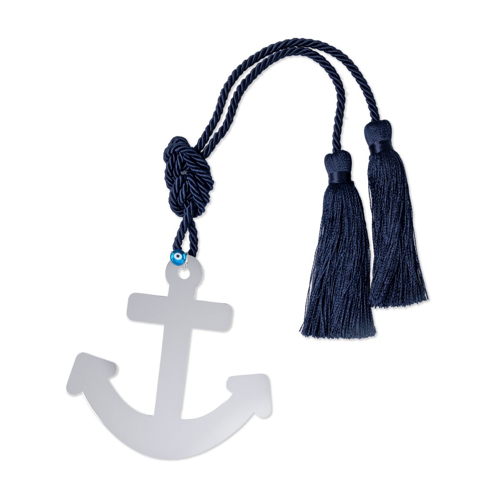 KESSARIS - Anchor Blue Tassels Decorative