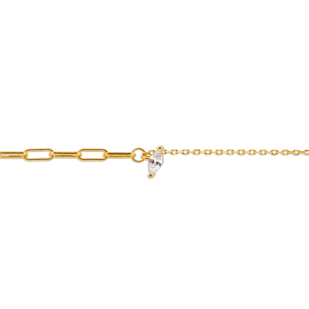 KESSARIS - Lucky Charm 2023 Chain Bracelet Gold Plated