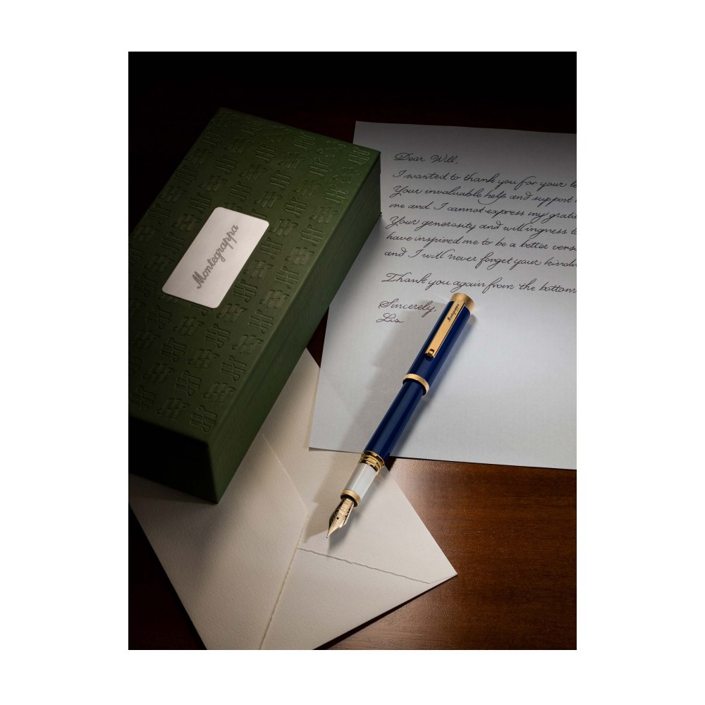 MONTEGRAPPA - Flag of Greece Limited Edition Fountain Pen