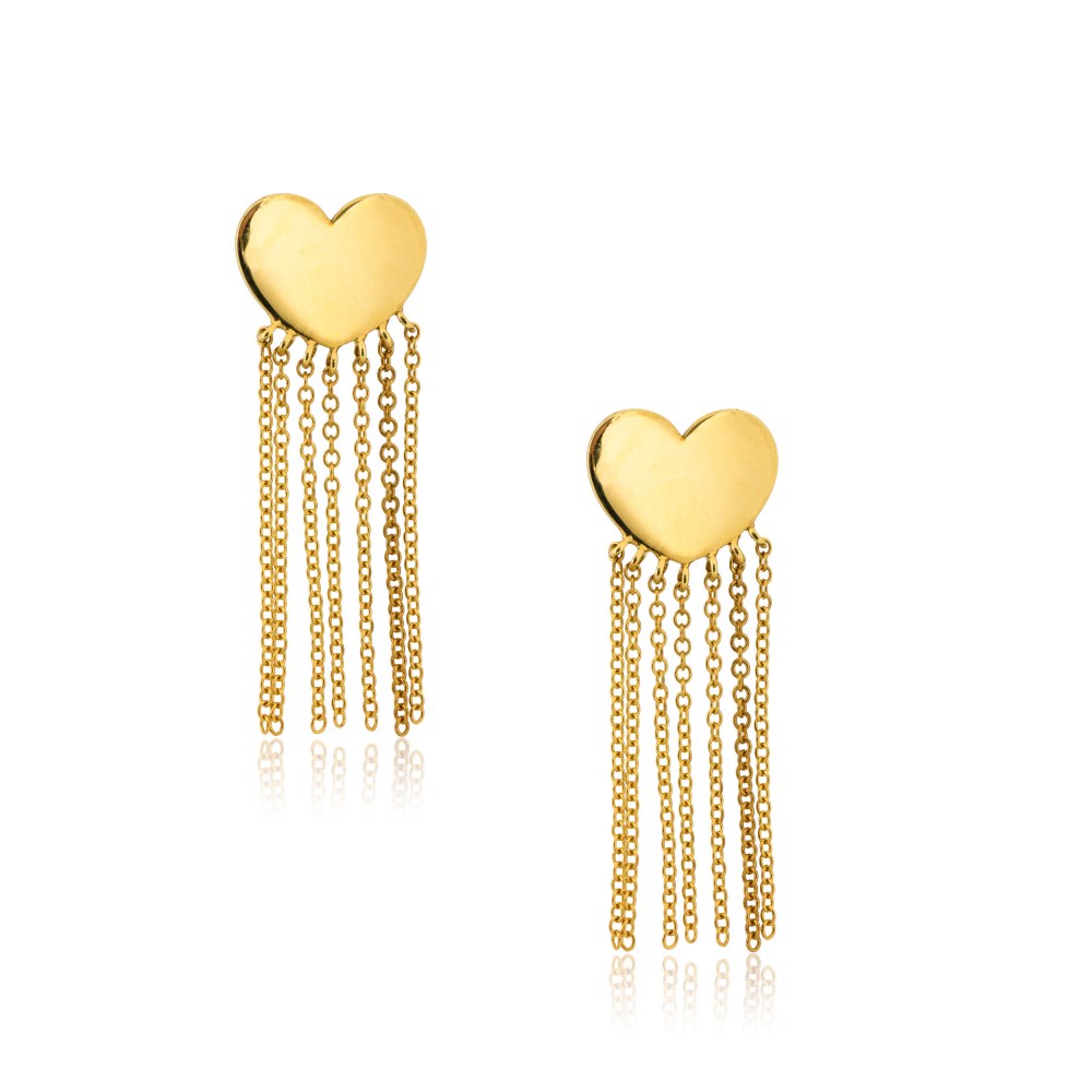 ANASTASIA KESSARIS - Mini Hearts Earrings