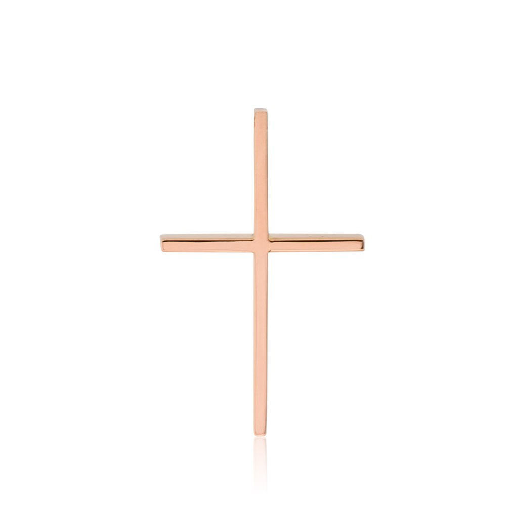 Rose Gold Cross Pendant