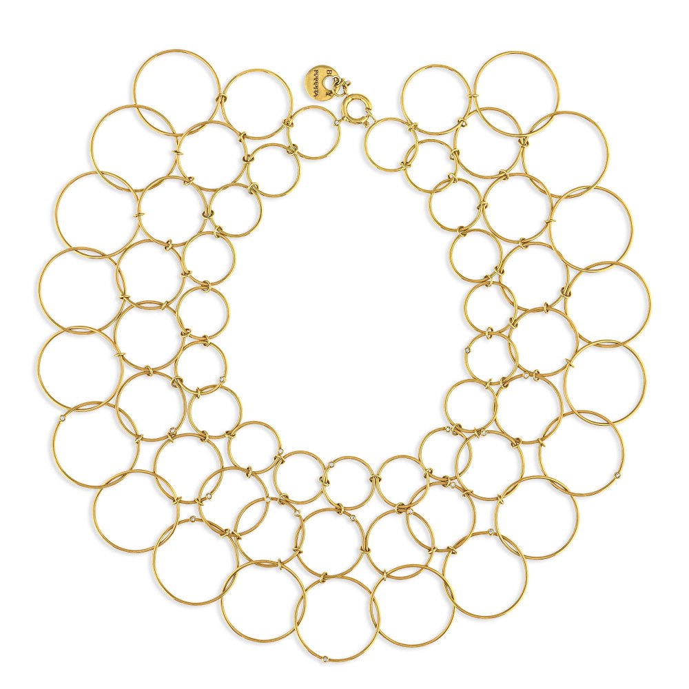 Hoop Gold Necklace 