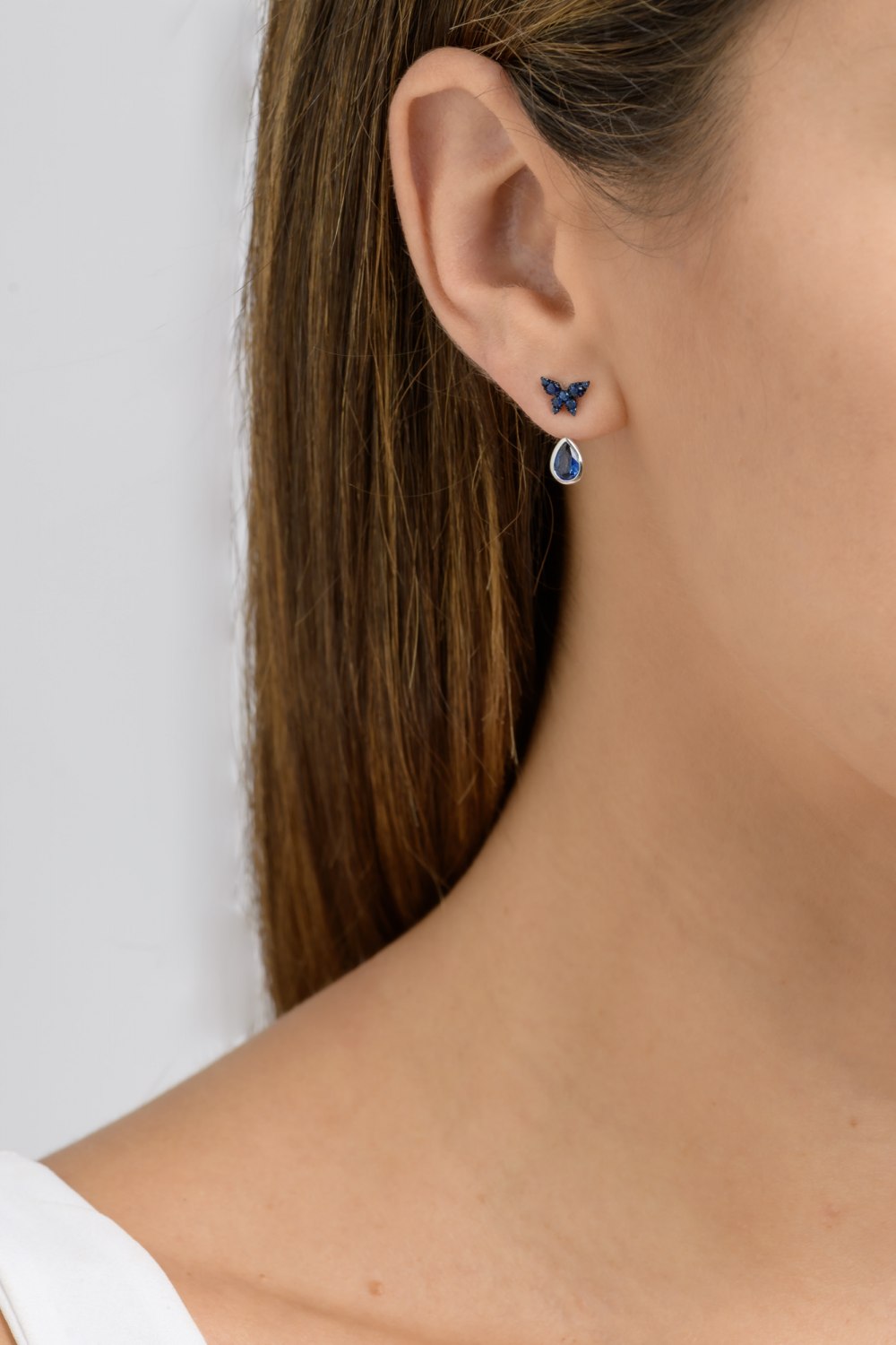 Circle ear jacket earrings - Heather Scott Jewellery