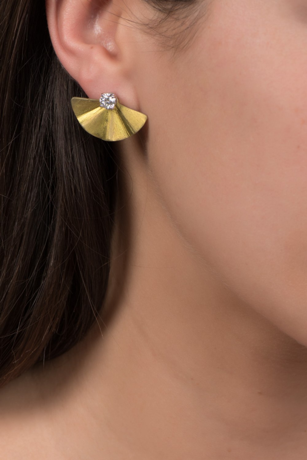 Maiko Add-on Yellow Titanium Earring