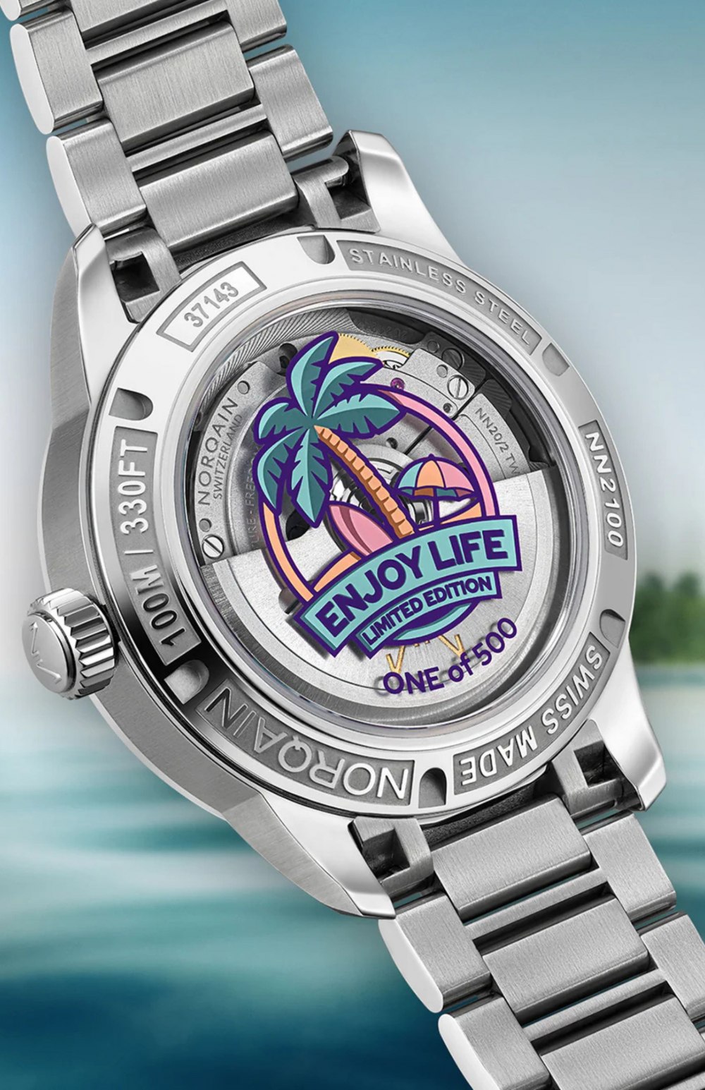 N2100.22S02.W01-Freedom GMT Enjoy Life Holiday Limited Edition-Norqain