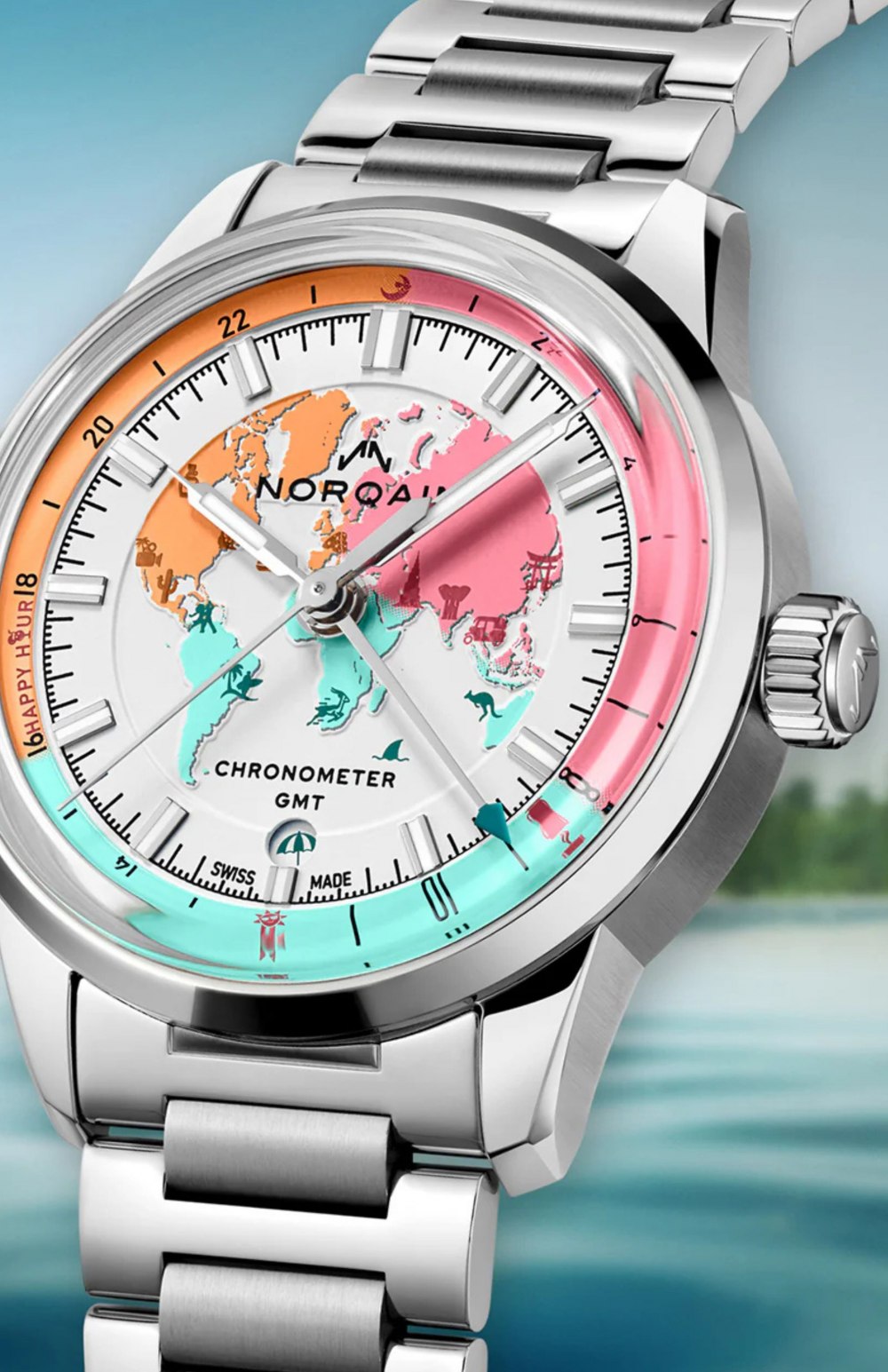 N2100.22S02.W01-Freedom GMT Enjoy Life Holiday Limited Edition-Norqain