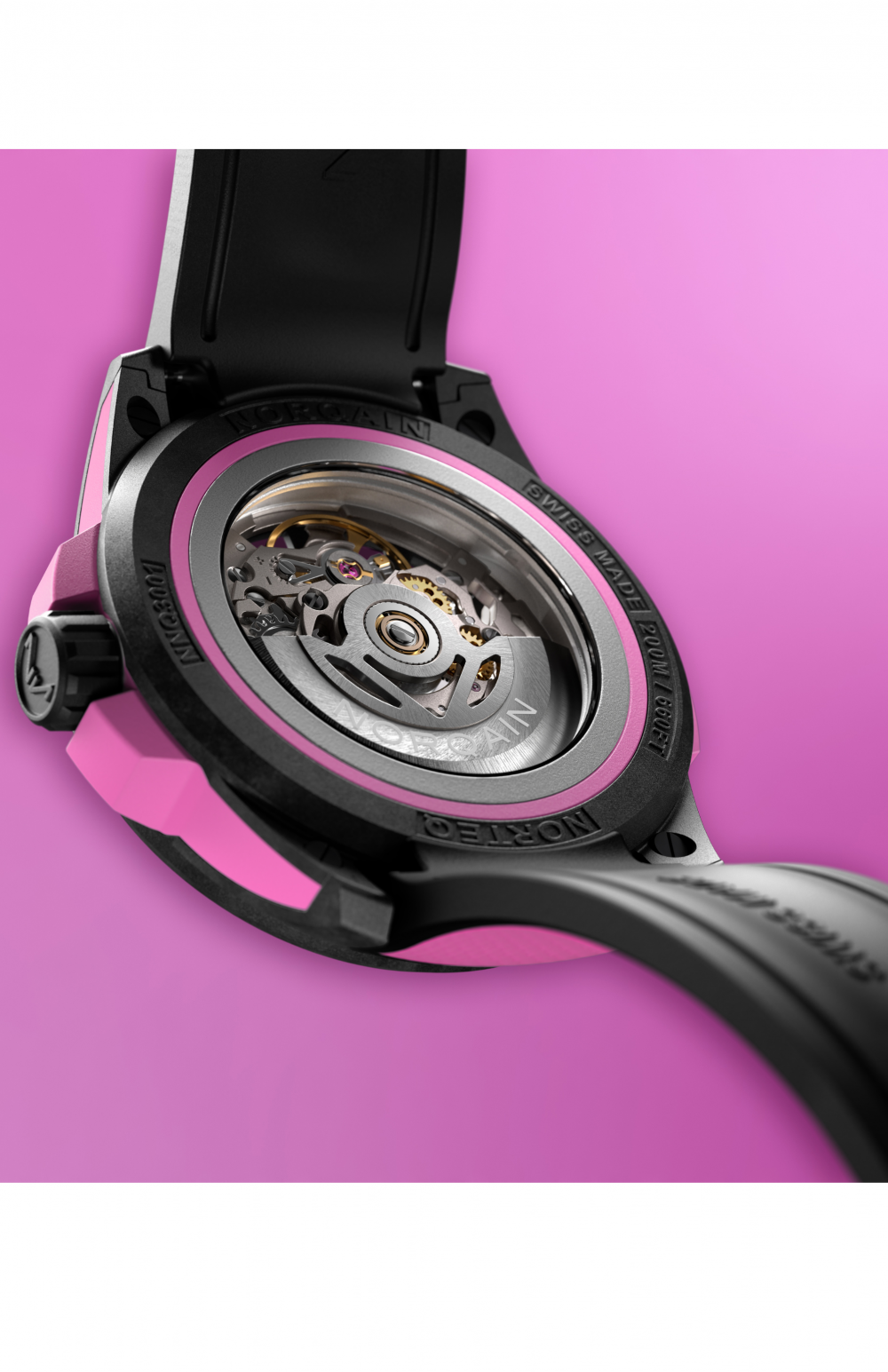 N3001.07Q04.B03-Wild ONE Skeleton Hyper Pink-Norqain
