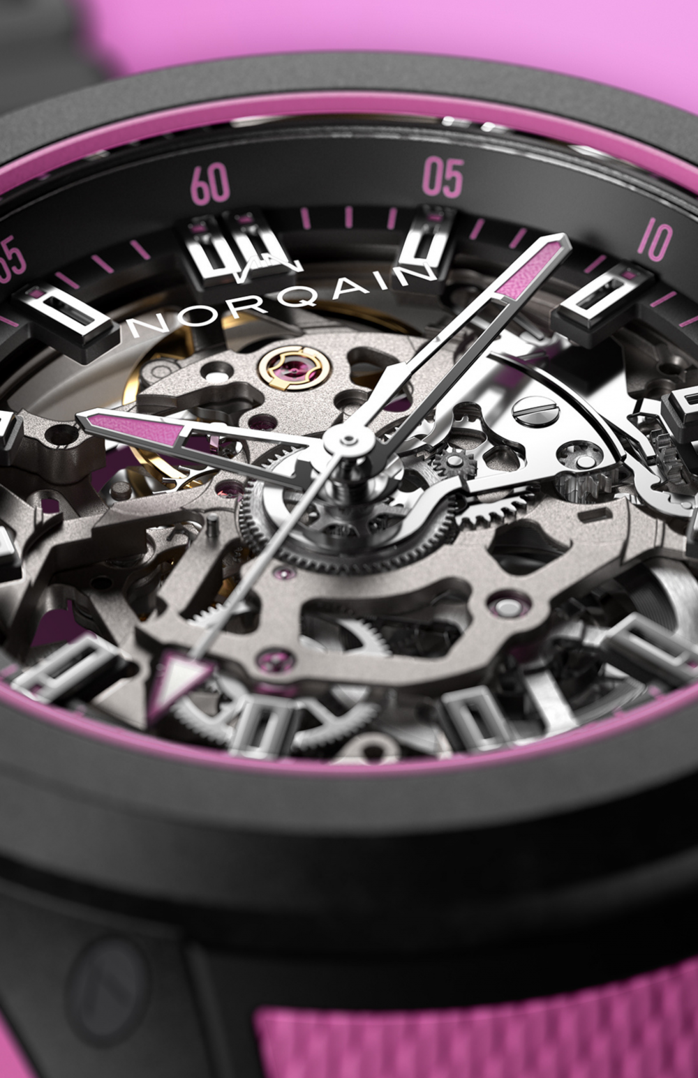 N3001.07Q04.B03-Wild ONE Skeleton Hyper Pink-Norqain