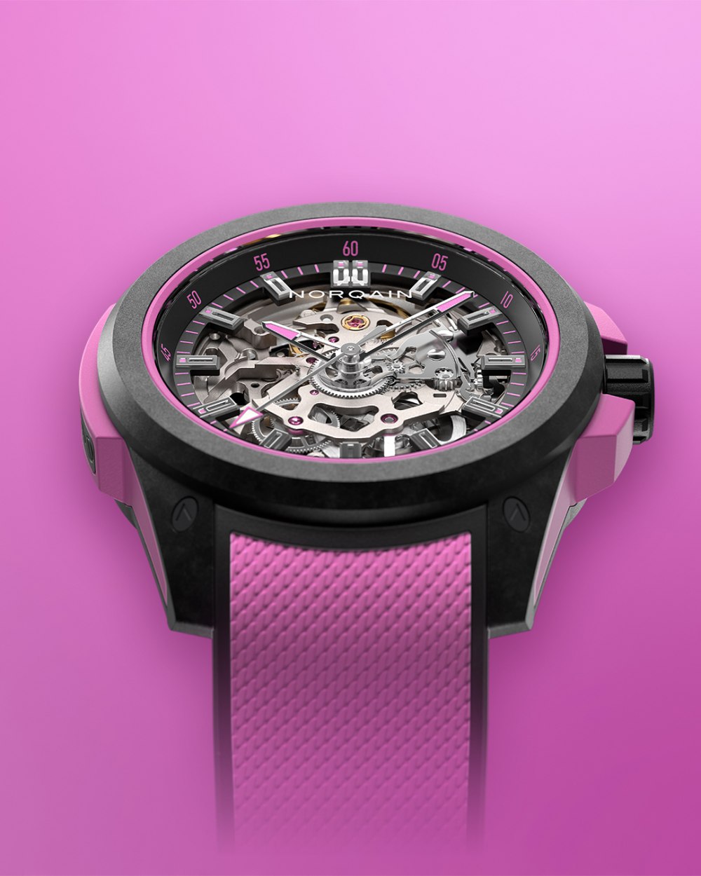 N3001.07Q04.B03-Wild ONE Skeleton Hyper Pink-Norqain