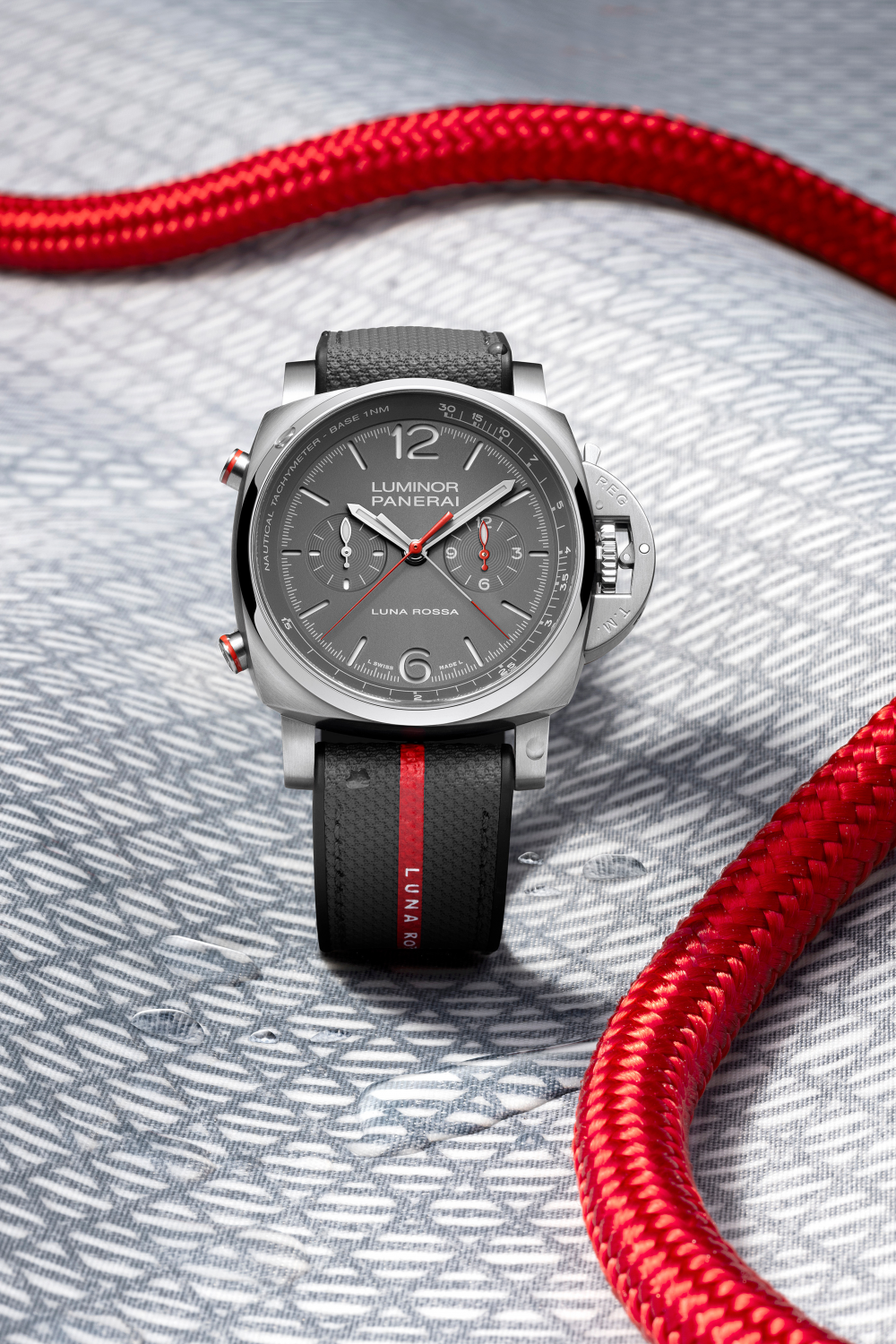 Luminor Chrono Flyback Luna Rossa Titanio