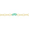 Lucky Charm Green Secret 24 Chain Bracelet